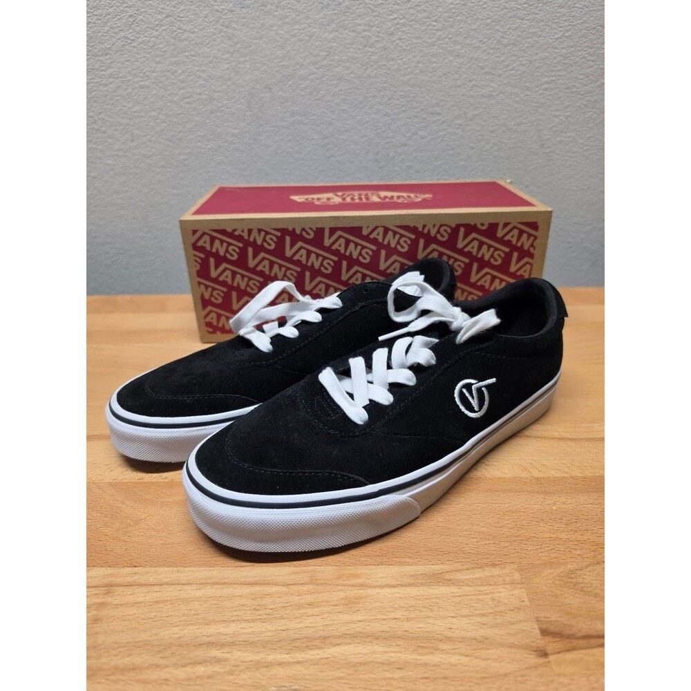 Vans Sport Vulc Suede Black White Women's Athletic Shoes Size US 9.5 EU 40.5 NEW